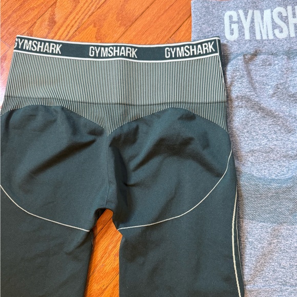 2 Gymshark Women’s Flex Biker & Apex Seamless High Rise Shorts Bundle Sz. M - Picture 6 of 9